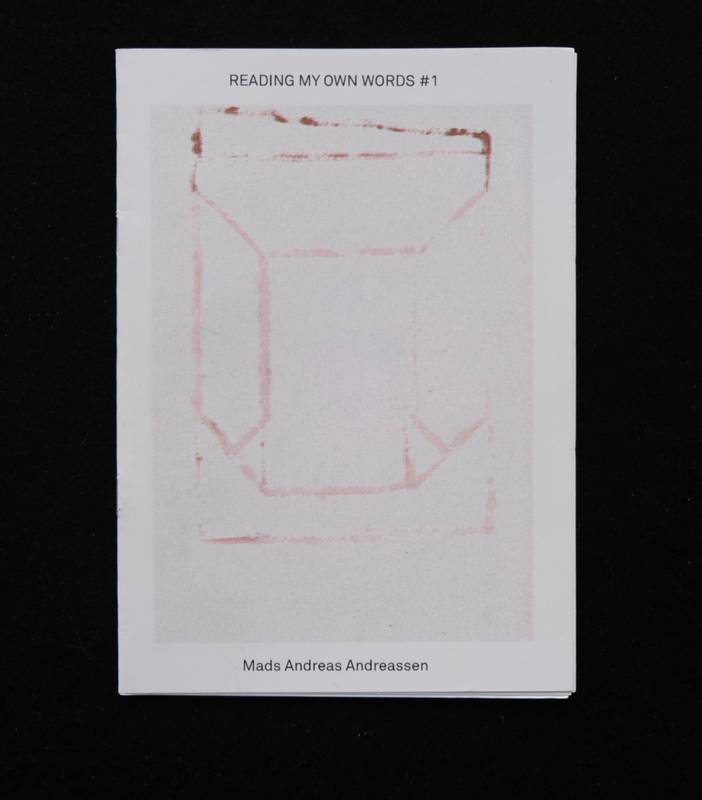 Mads A Andreassen - READING MY OWN WORDS #1