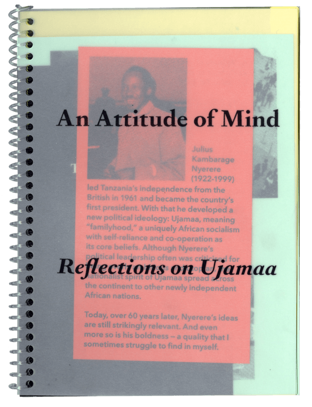 Hverdag Books, An Attitude of Mind: Reflections on Ujamaa / av Estella Tenga 